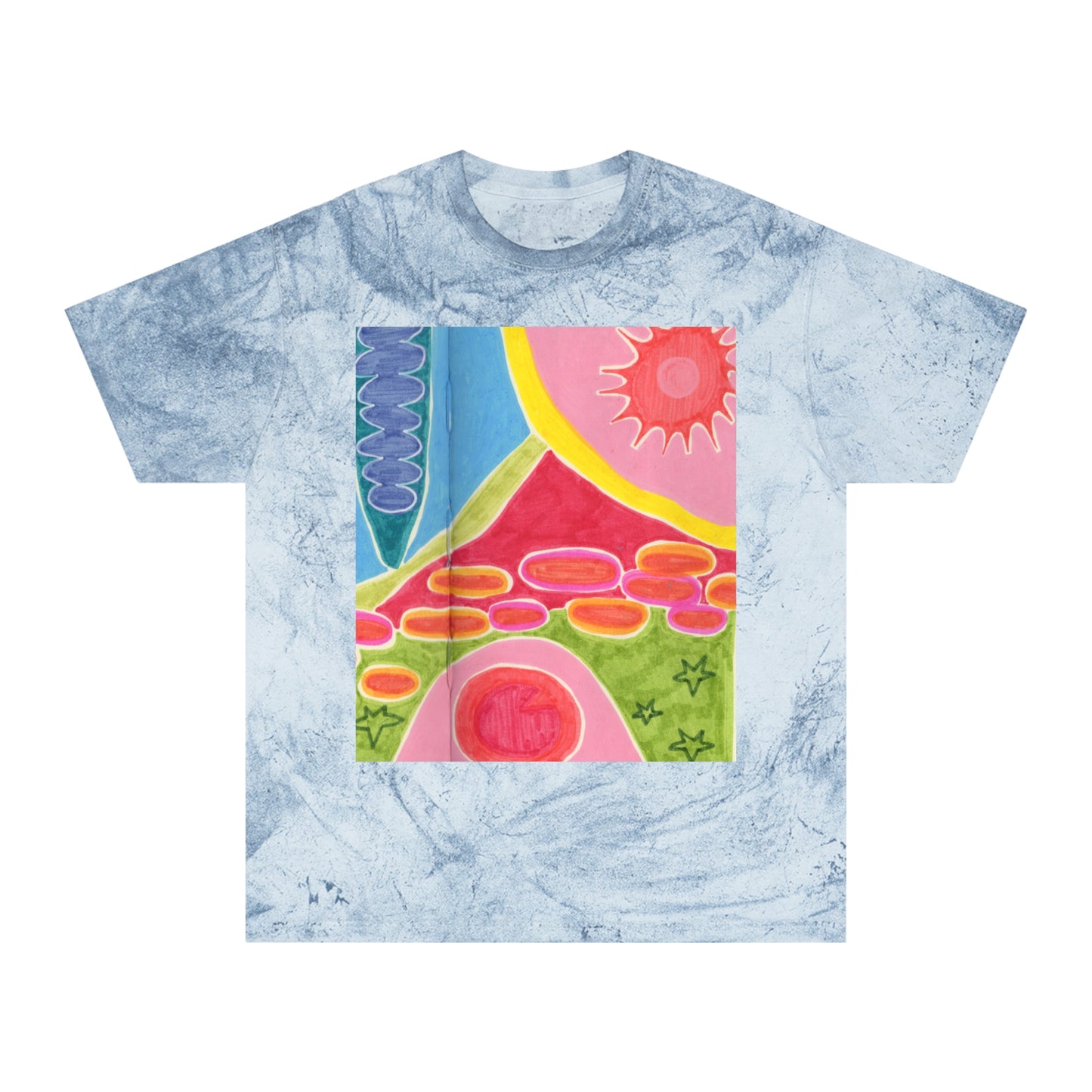 Megatroid's Sunrise Unisex Color Blast T-Shirt