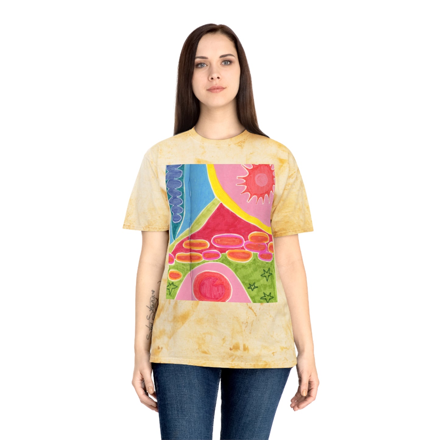 Megatroid's Sunrise Unisex Color Blast T-Shirt