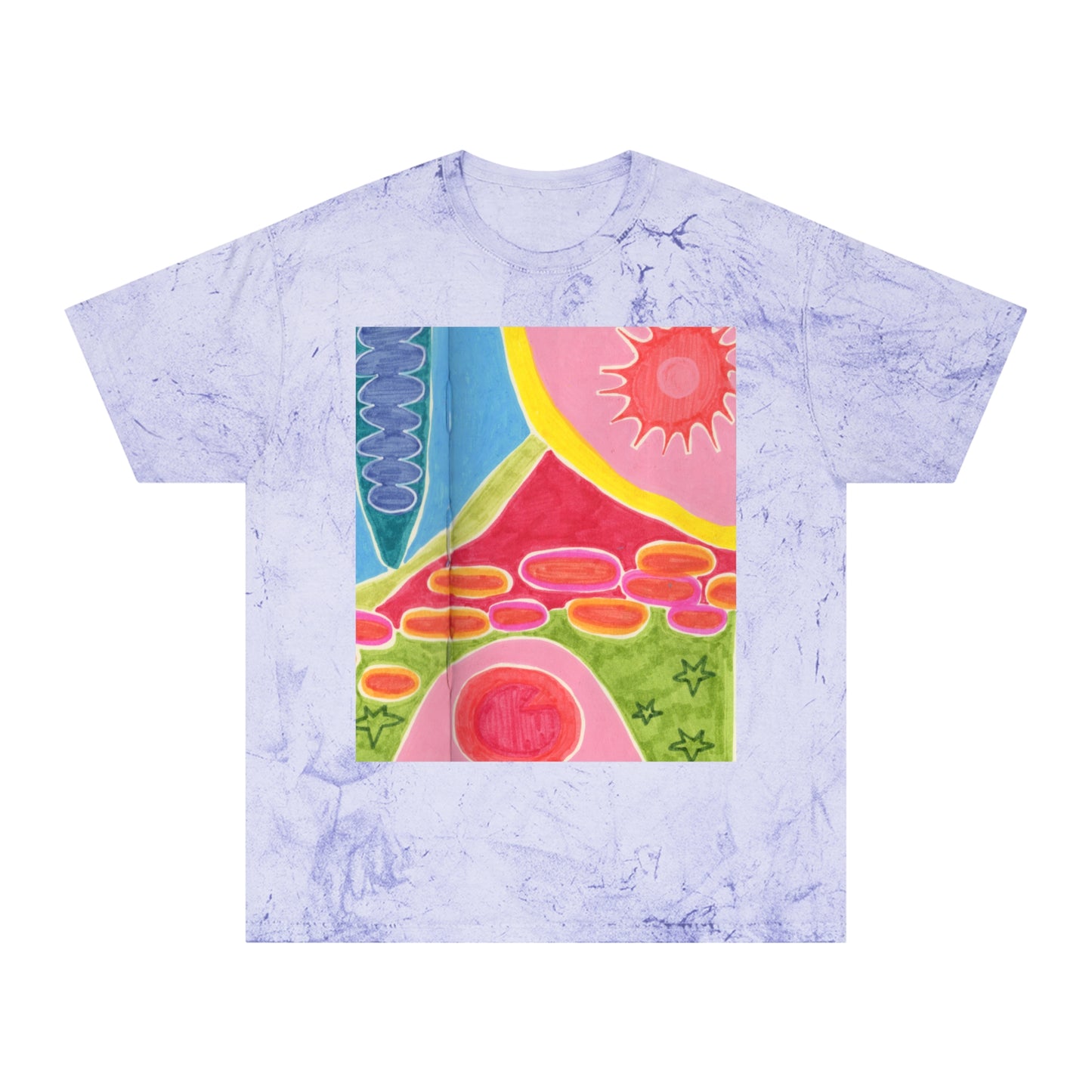 Megatroid's Sunrise Unisex Color Blast T-Shirt