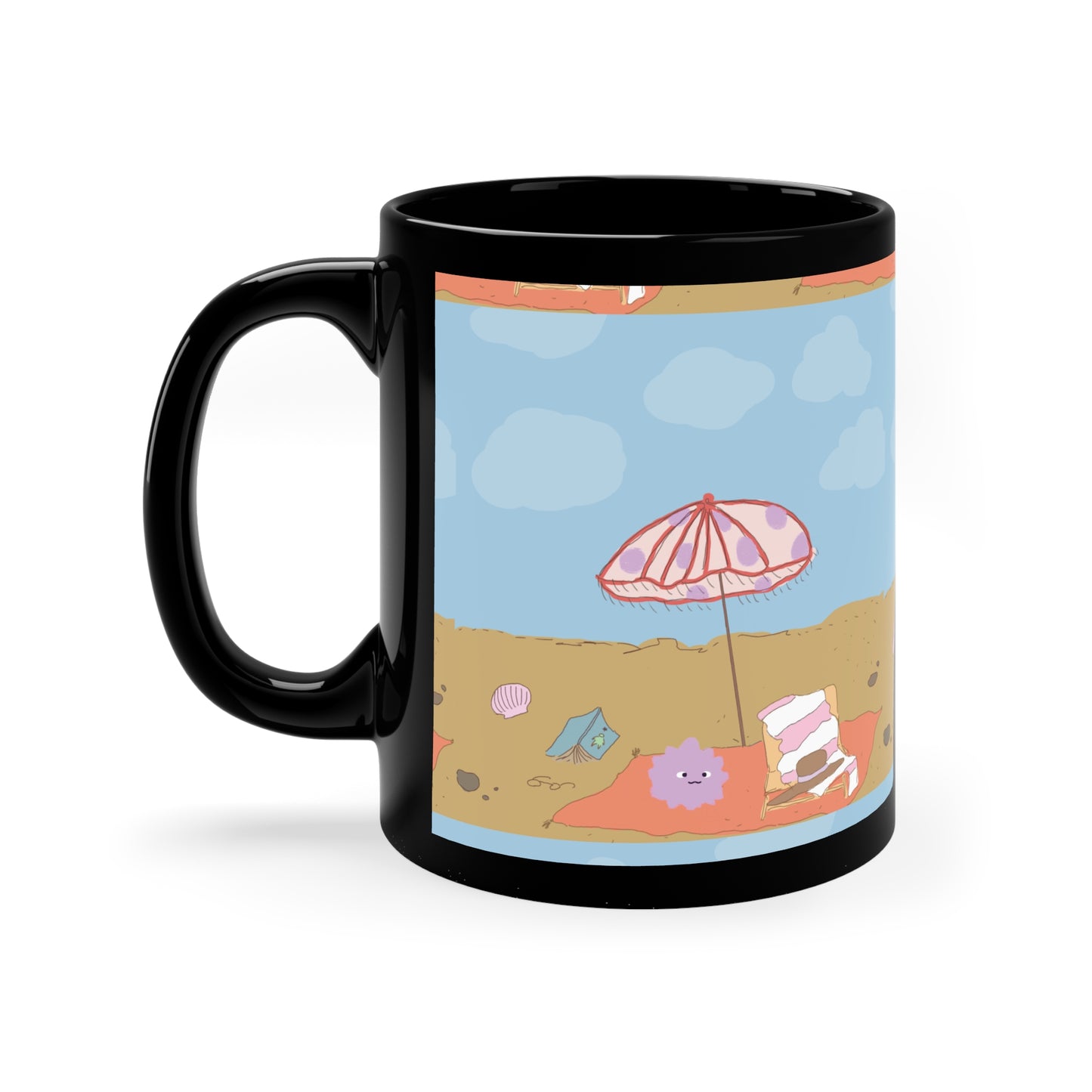 EP4 Black Coffee Mug, 11oz