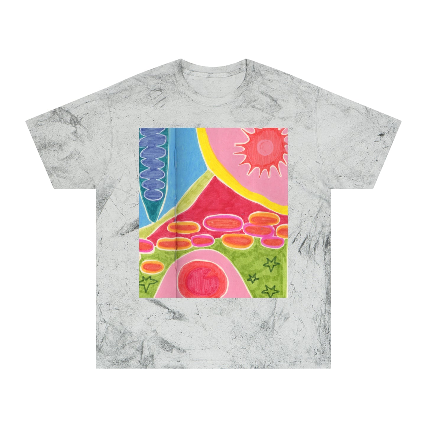 Megatroid's Sunrise Unisex Color Blast T-Shirt