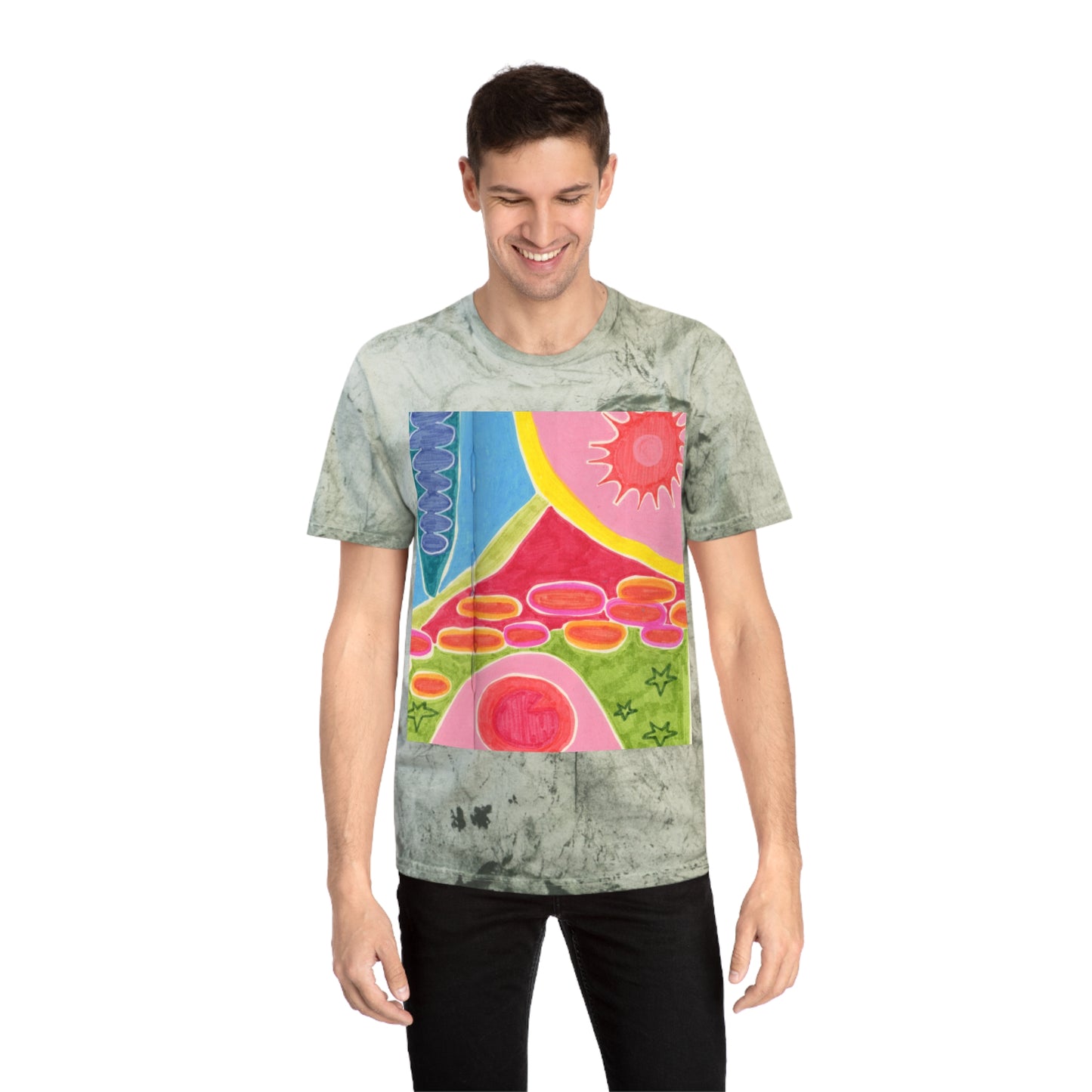 Megatroid's Sunrise Unisex Color Blast T-Shirt