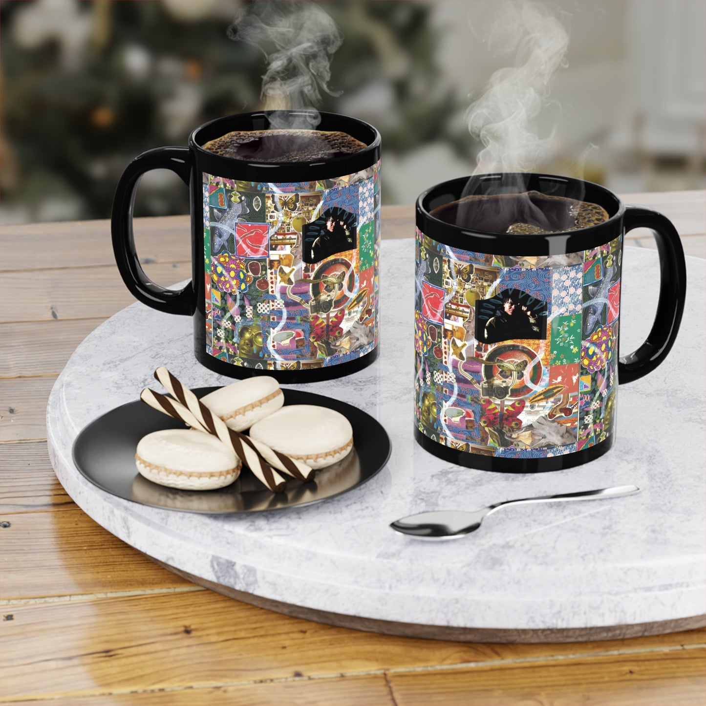 EP12 Black Coffee Mug, 11oz