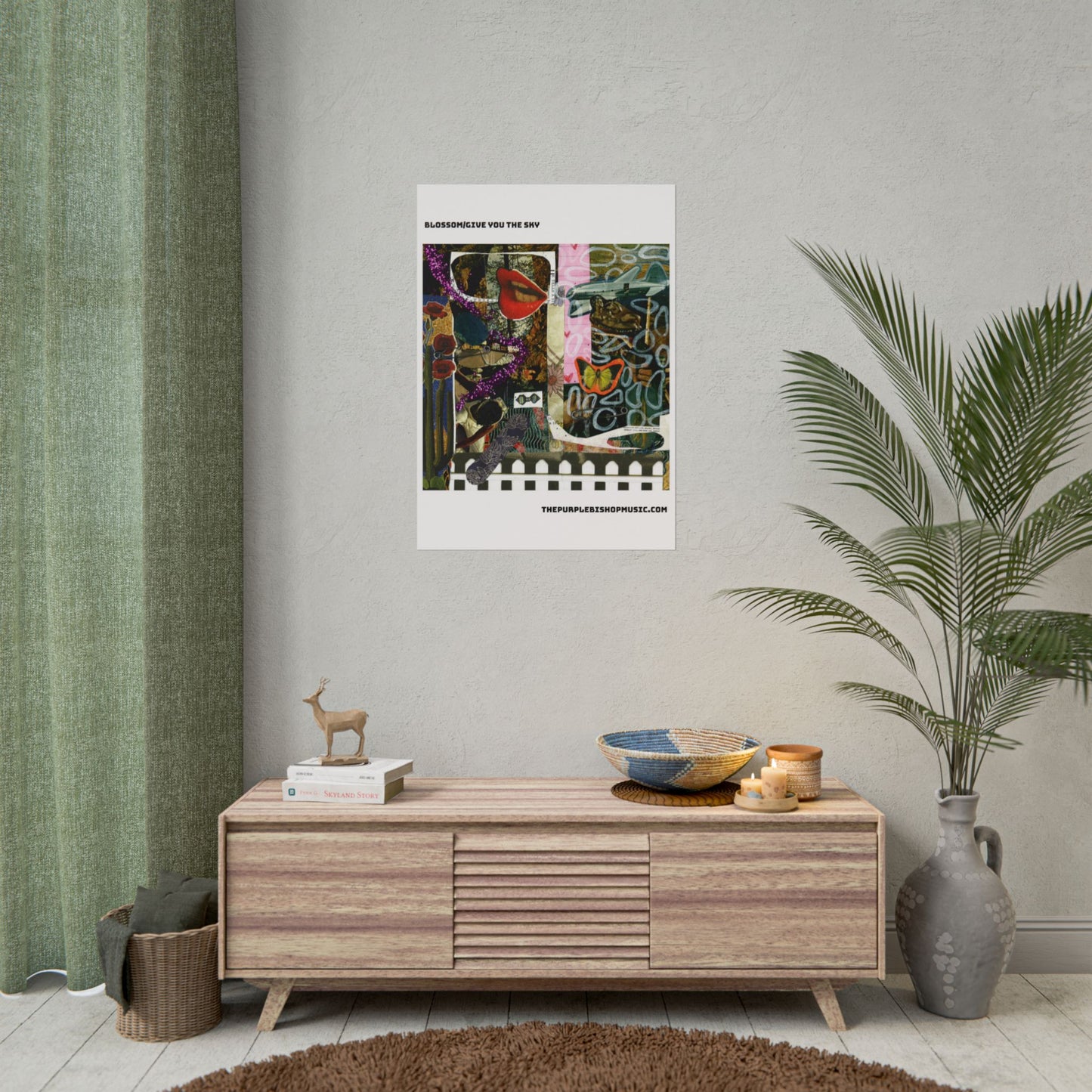 Blossom/Give You The Sky Rolled Poster