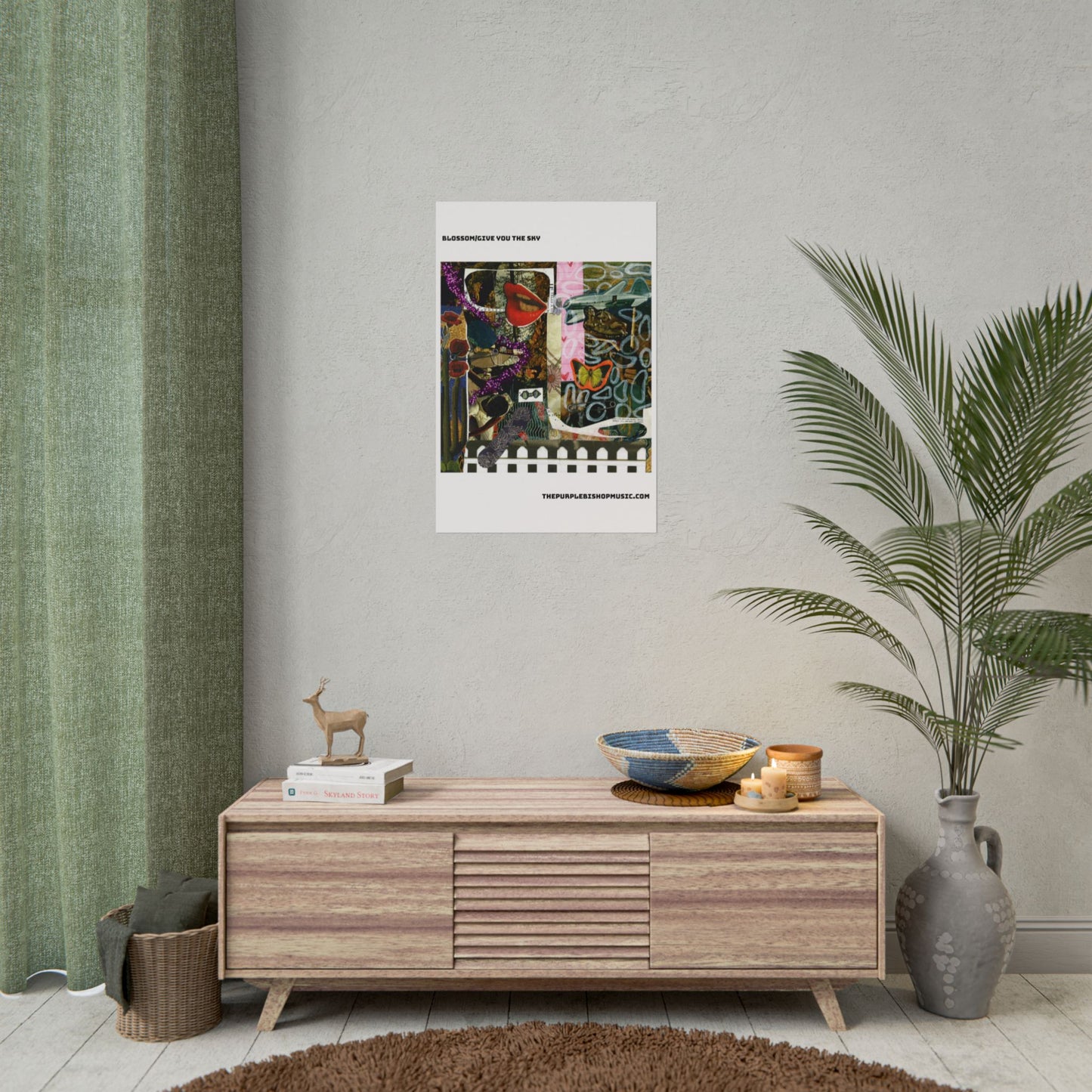Blossom/Give You The Sky Rolled Poster