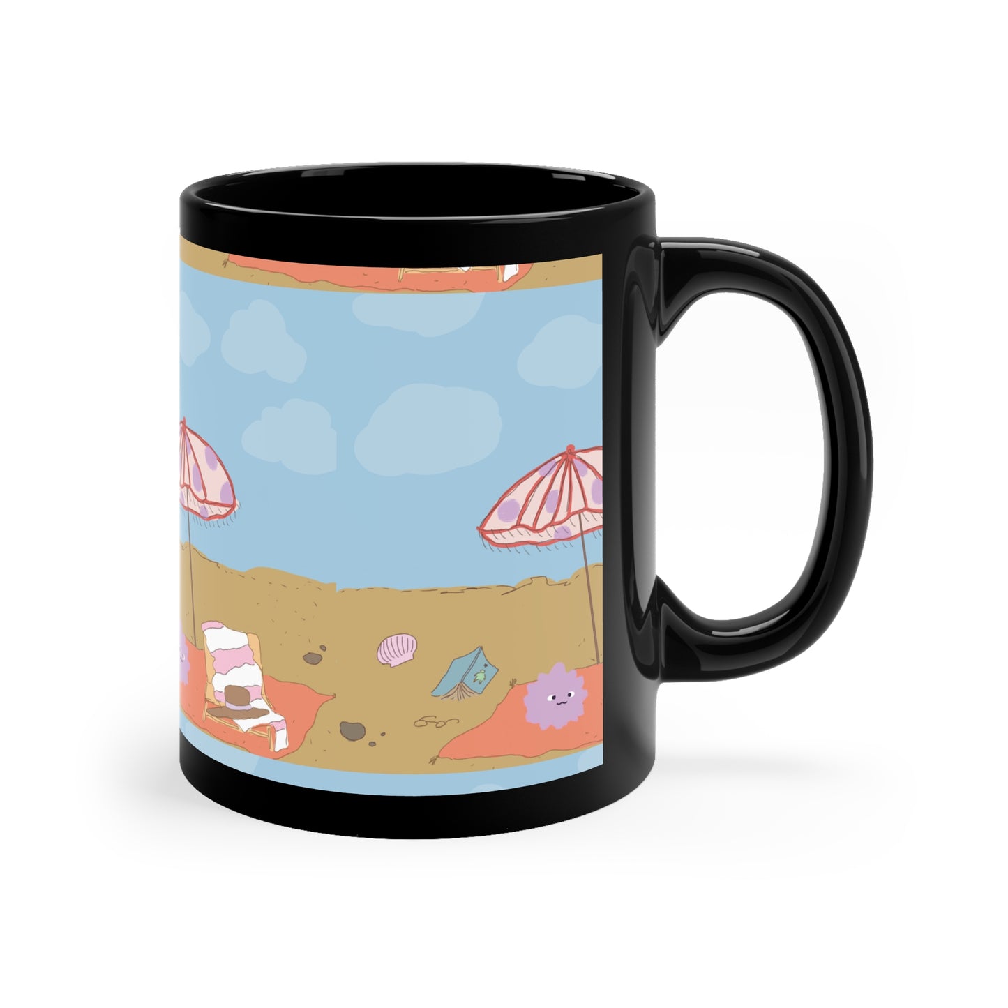EP4 Black Coffee Mug, 11oz