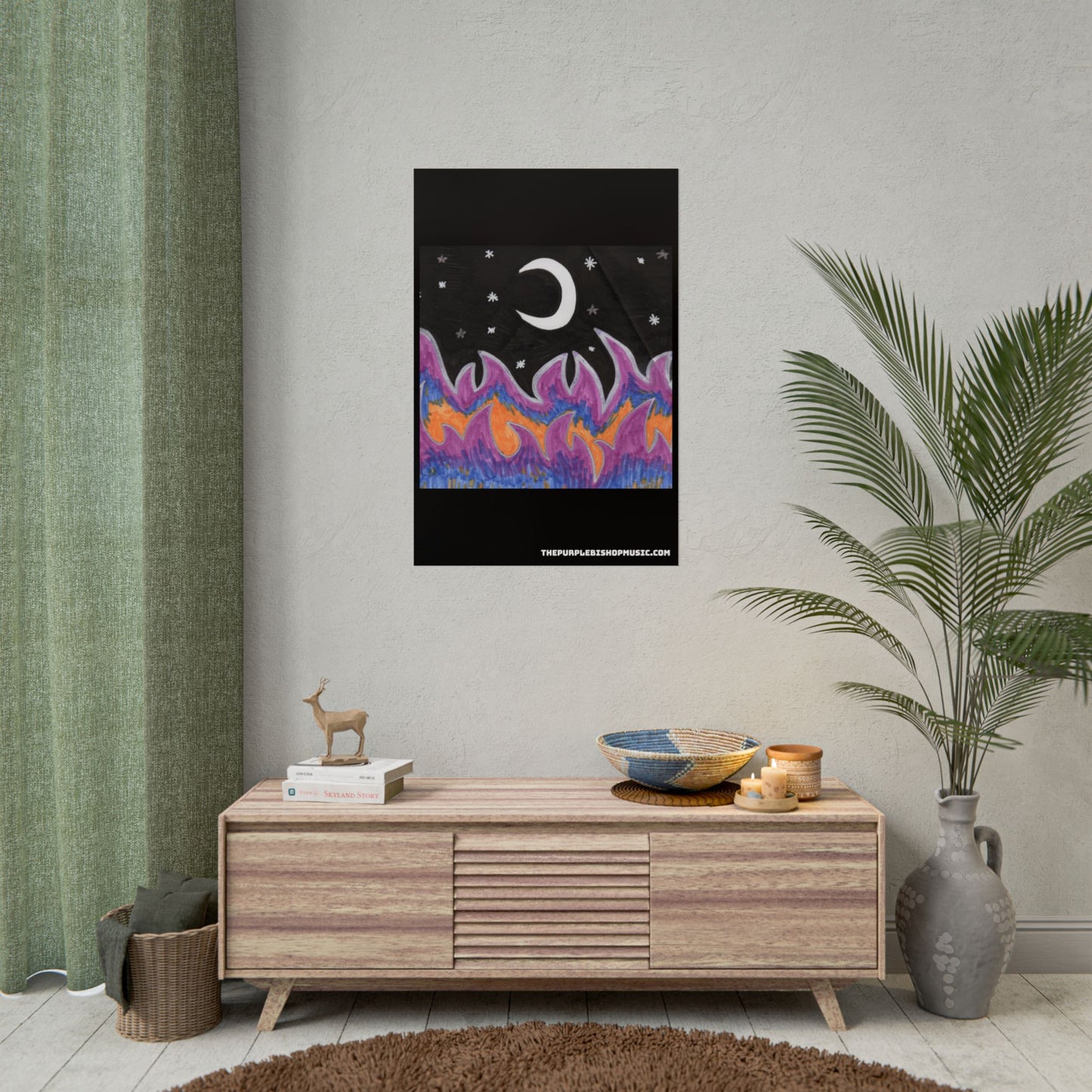 ThePurpleBishop Rolled Poster