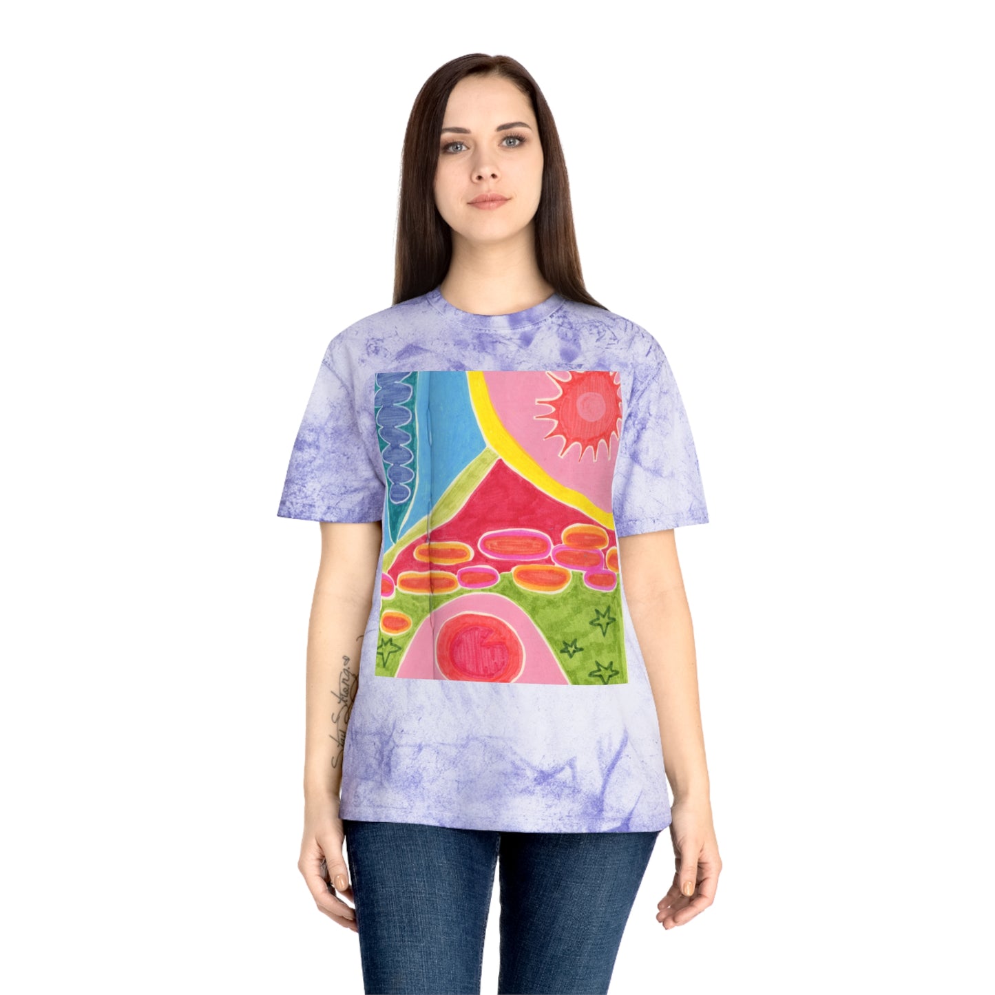 Megatroid's Sunrise Unisex Color Blast T-Shirt