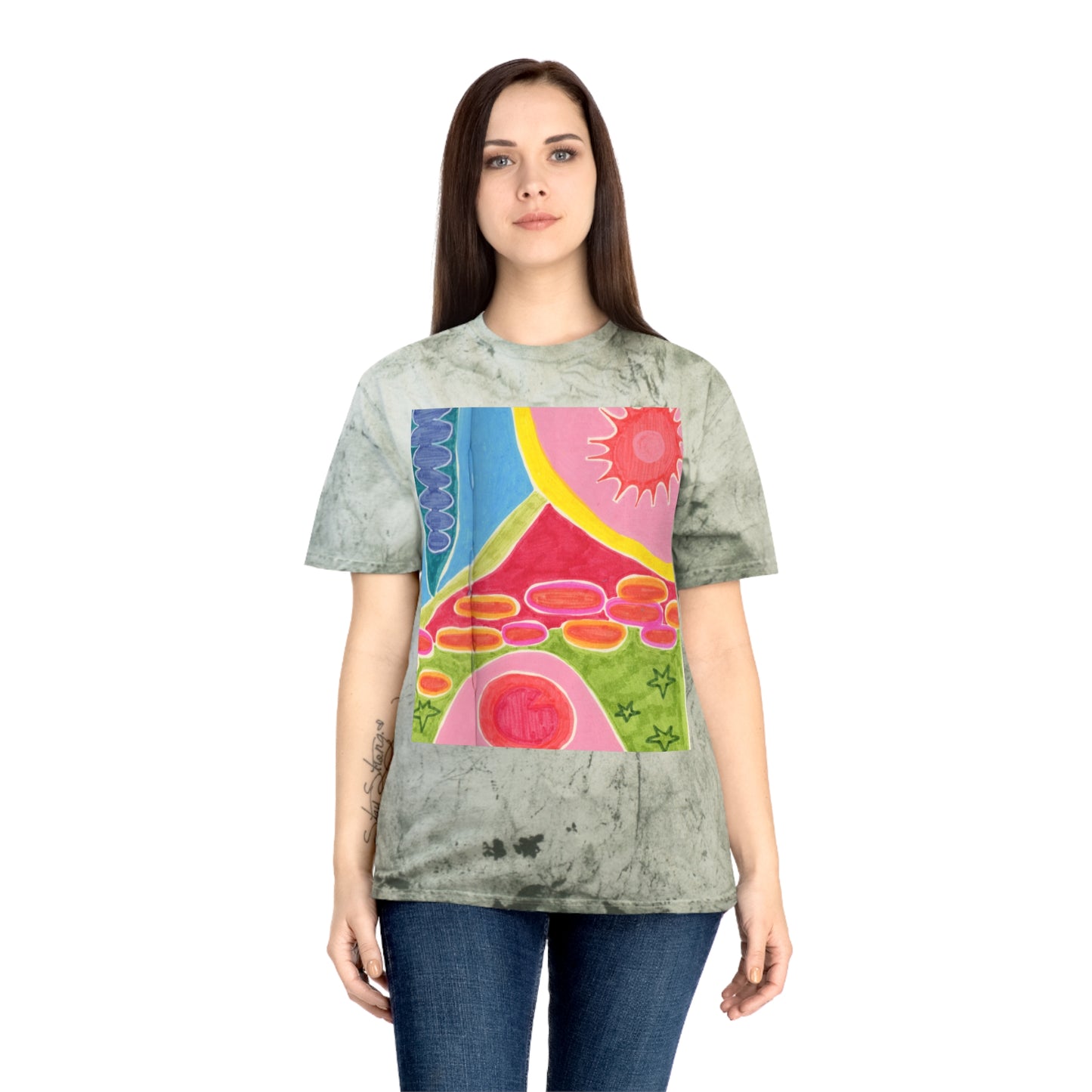 Megatroid's Sunrise Unisex Color Blast T-Shirt