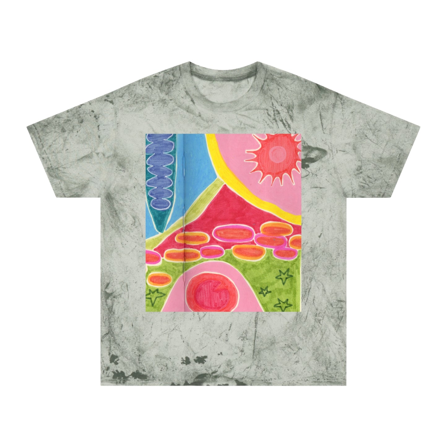 Megatroid's Sunrise Unisex Color Blast T-Shirt