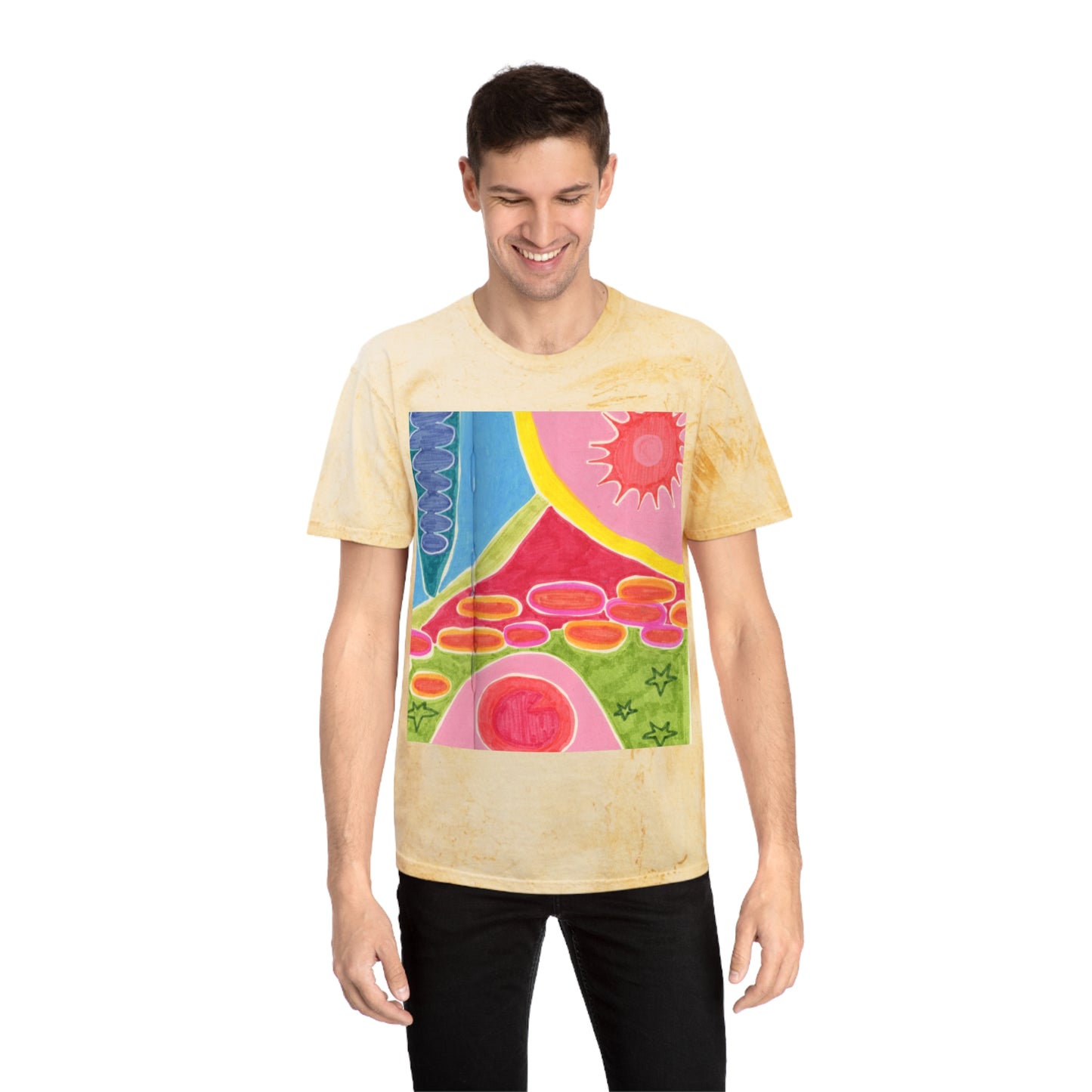 Megatroid's Sunrise Unisex Color Blast T-Shirt