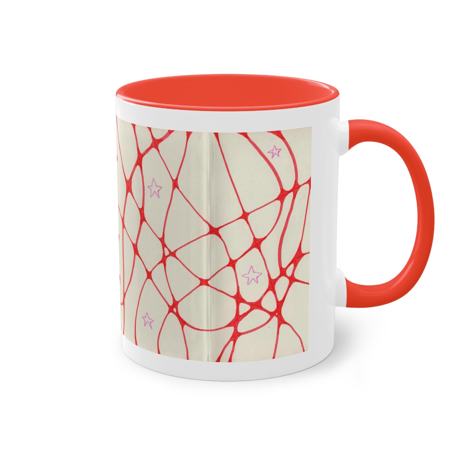Tigerlily Sketchbook Series 02 Two-Tone Coffee Mug, 11oz