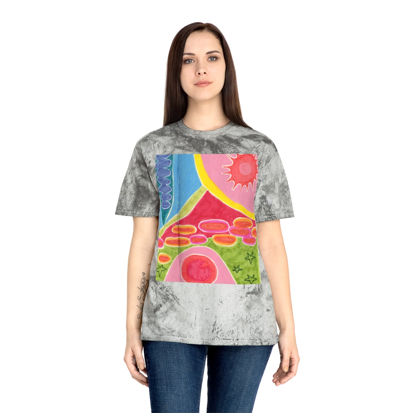 Megatroid's Sunrise Unisex Color Blast T-Shirt