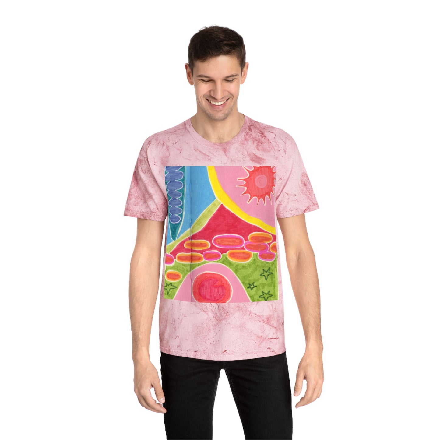 Megatroid's Sunrise Unisex Color Blast T-Shirt