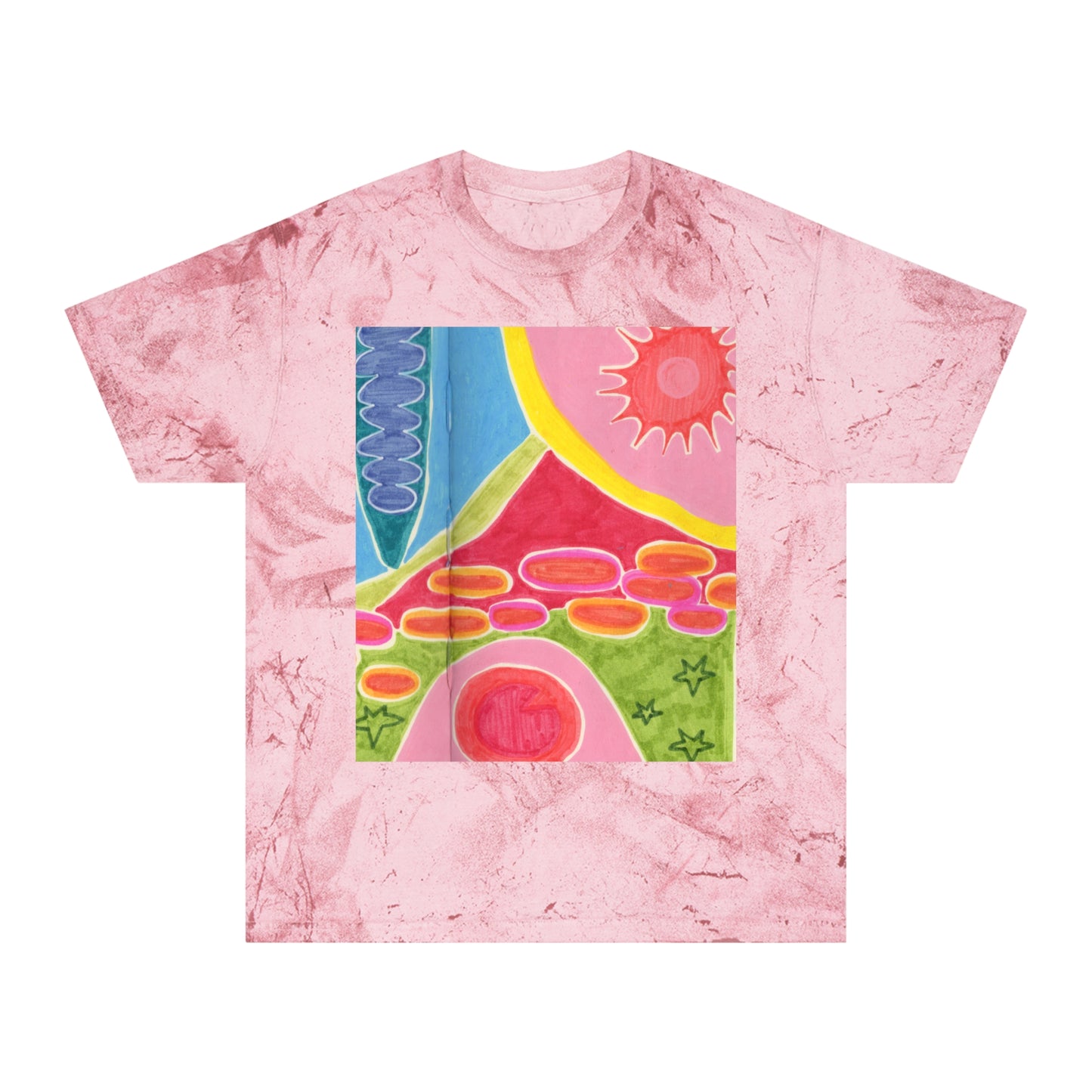 Megatroid's Sunrise Unisex Color Blast T-Shirt