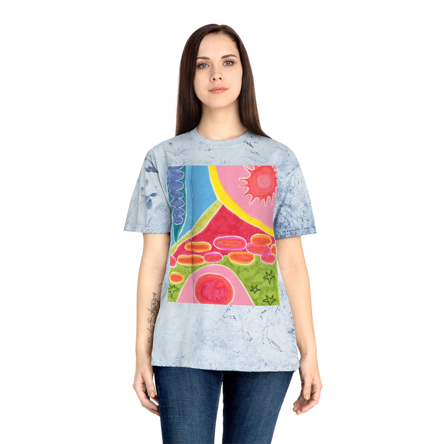 Megatroid's Sunrise Unisex Color Blast T-Shirt