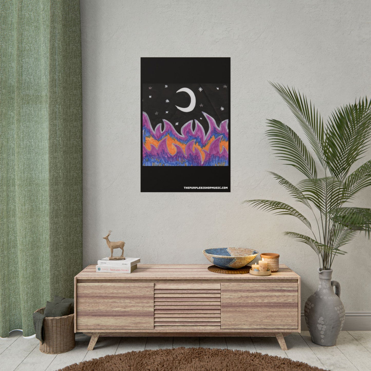 ThePurpleBishop Rolled Poster